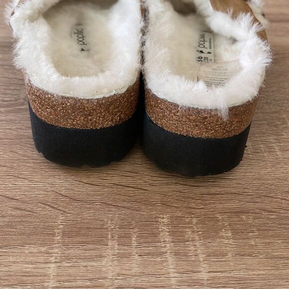 New Papillio by Birkenstock Daytona shearling Sandals - Picture 7 of 9
